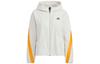 Jackets Women's White Hooded Moderate Other HF2467