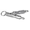 1/3PCS Universal Tire Repair Screwdriver Stainless Steel Antirust Tire Valve Wrench with Key Ring Tire Repair Tools for Car Motorcycle