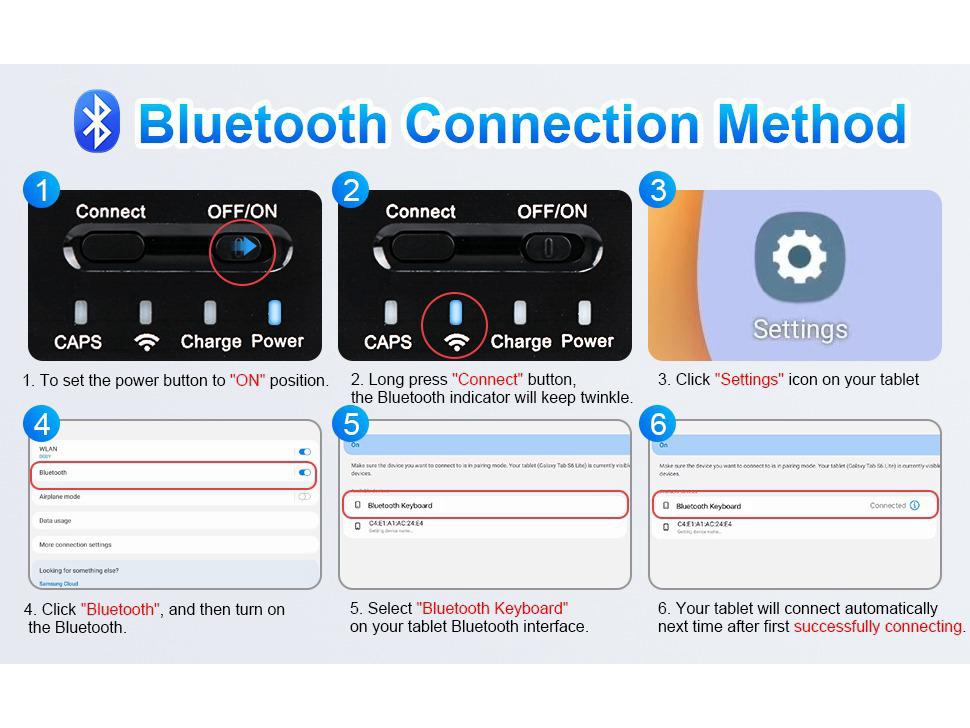 Husă cu tastatură Bluetooth pentru tabletă Samsung A9Plus10FE+ și bară mouse spaniolă