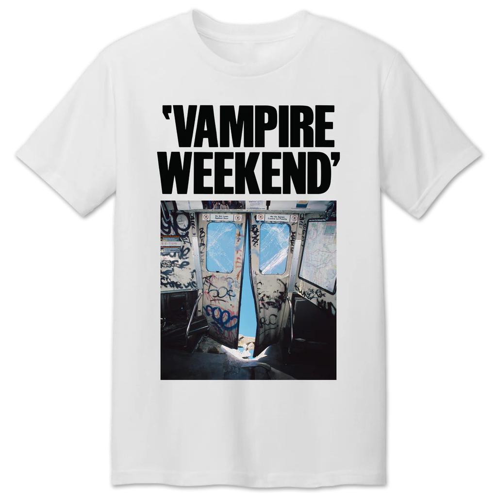 NIEUW Vampire Weekend Band Muziek Tour Zwaar Katoen Wit T-shirt S-5XL AG69