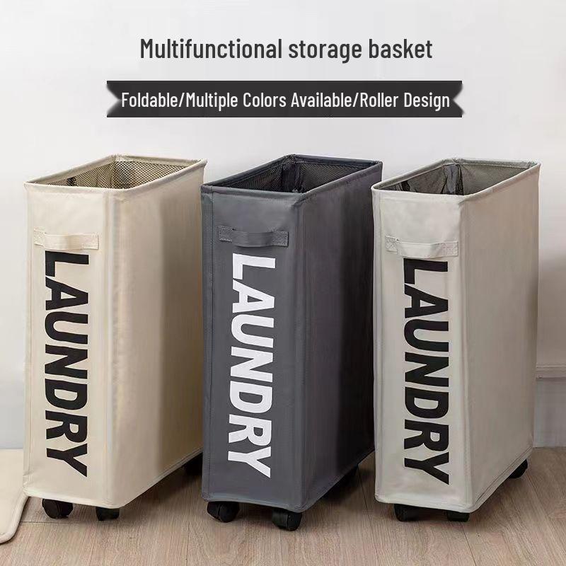 Nordic Fabric Laundry Basket - Dirty Clothes Hamper & Household Storage Solution