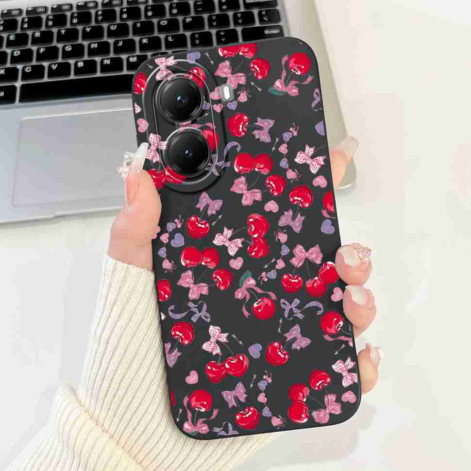 For Xiaomi Poco X7 Pro Case Cover Soft Silicone Popular Butterfly Phone Case For Poco X7 PocoX7 Pro 5G Fundas Coque Housing