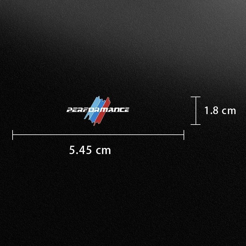 

E90 For BMW M X3 X5 X6 Car Goods Brake Caliper Badge Sticker Decorate Decal For BMW 50th E36 E46 E63 E64 E65 E66 F20 F21 F22 F 2PCS