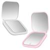 Portable LED Lighted Makeup Mirror - Travel-Friendly, Handheld, Folding Beauty Mirror for Touch-Ups