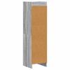 Bookshelf Grey Sonoma 30 x 30 x 111 cm Engineered Wood