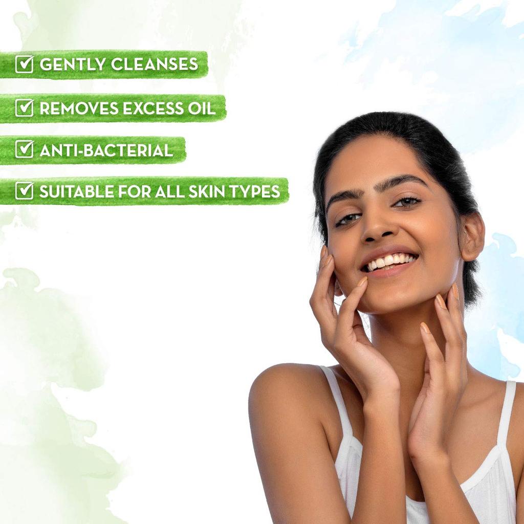 Mamaearth Tea Tree Foaming Face Wash For Acne & Pimples | Gently Cleanses, Removes Oil, Antibacterial | 150 ml | Pack Of 1
