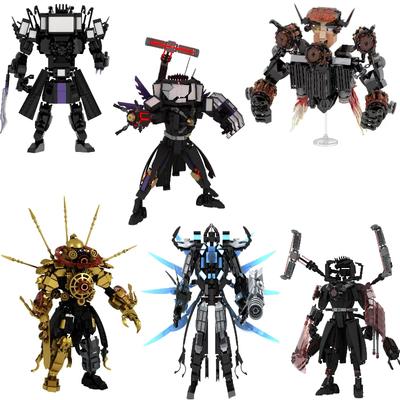 Titan Tv Man Blocks Jouets Titan Tvman Upgrade Building Blocks Titan Clockman Upgrade Blocks G-man Titan Drillman Brick Block Set