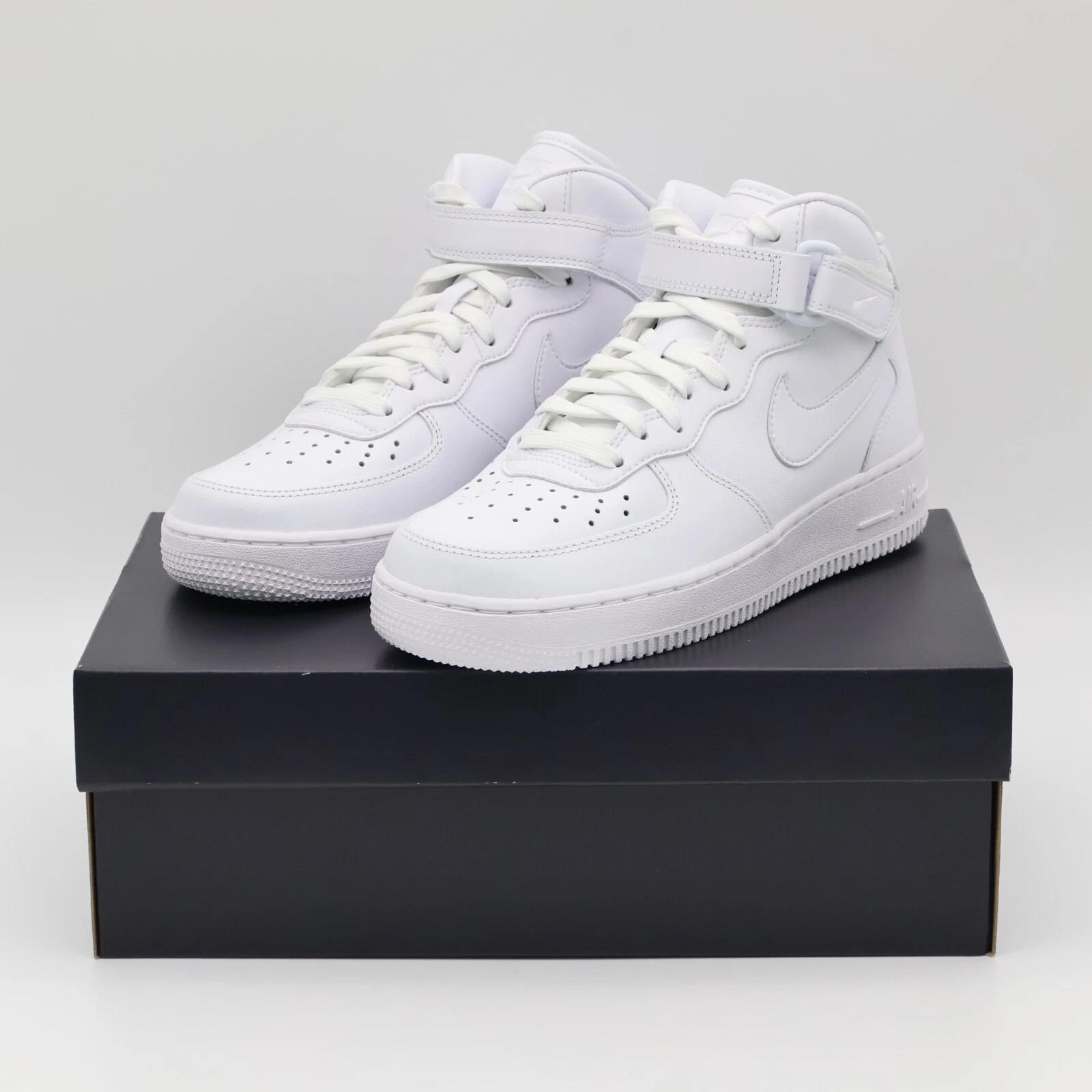

DZ2525-100 Nike Air Force 1 07 Mid Свіжий Білий Вовчий Сірий (Чоловічі) US 12