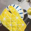 Insulated Gloves Heat-resistant Microwave Gloves Heat-resistant Kitchen Oven Gloves Anti Slip Wear-resistant Baking Gloves