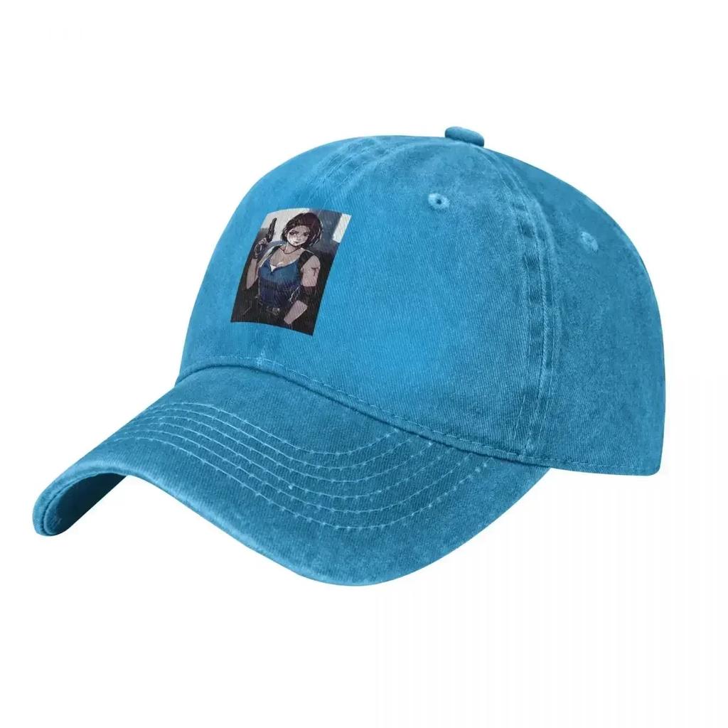 Summer Cap Sun Visor Game Characters Hip Hop Caps Jill Valentine Cowboy Hat Peaked Hats