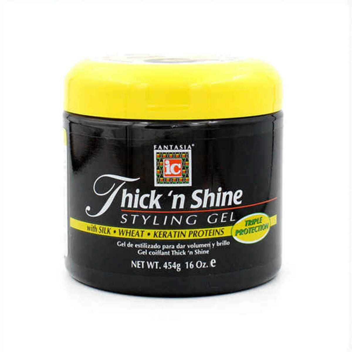 

Гель для бритья Fantasia IC Thick n Shine Styling Гель для бритья придает блеск и придает объем кератину (454мл)