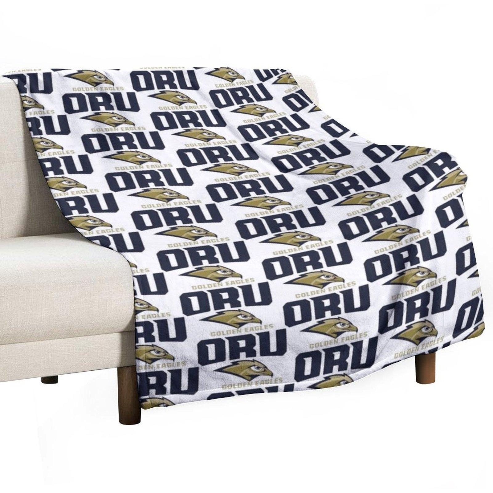 Oral Roberts University Throw Blanket Sofas Large Soft Decorative Sofa Blankets 30x40in