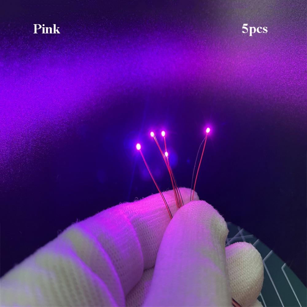 5pcs 0603 Figurines Building Blocks Wires DIY Materials Led SMD Wires  For Model Train