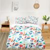 Soft Floral Bedding Set For Kids Girls Adults Leaves Flowers Branch Print Duvet Cover Set Quilt Cover Pillowcases Bedroom Decor