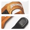 GOUNOD H15 1Pc Sports Compression Knee Strap Double Layer Cowhide Leather Patella Support for Running/Cycling