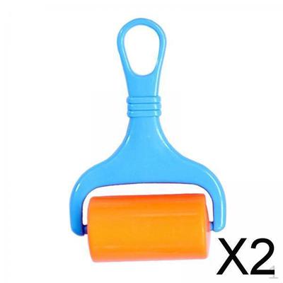 2x Roller Narzędzie do pełnego wiercenia dla dorosłych i dzieci 8,5 cm x 13,5 cm, Wielokolorowy, 2