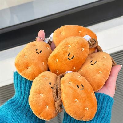 Cute Potato Pendant Doll Creative Vegetable Doll Keychain Pendant Student Decoration Pendant