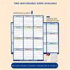 Hanging Planning Wall Calendar Double-sided Planner Digital Schedules  Home Office