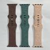 Engraved Band for Apple Watch Strap 46mm 44mm 42mm 41mm 40 45mm Ultra 3 2 49mm Floral Bracelet Iwatch Series 11 10 9 8 7 SE 6 5