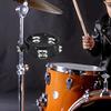 Alasum 6-inch Hi-Hat Tambourine for Drum Sets, Tambourine Instruments, Handbells, Easy to Attach Drum Accessories, Perfect for Dance