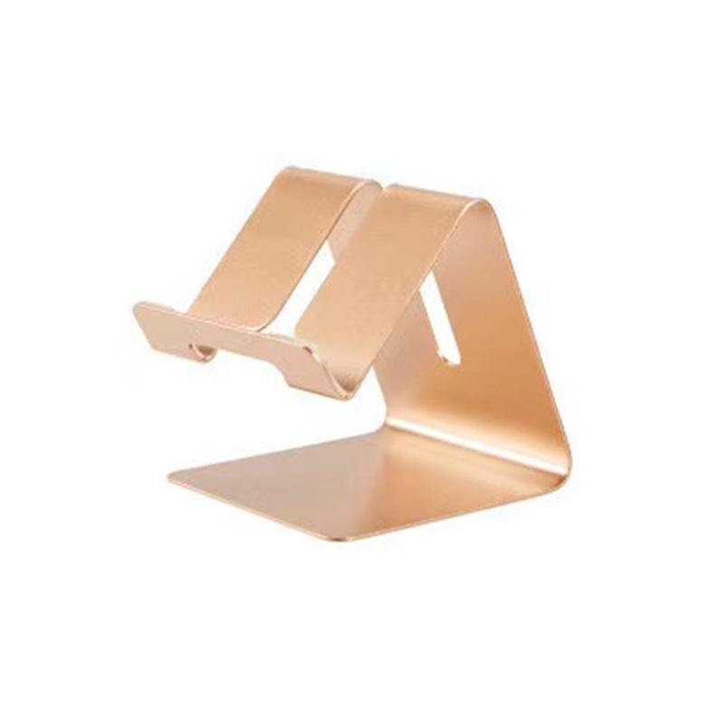 

Aluminum Phone Stand for iPhone 16/15/14/13/12/11/X/8/7/6 Plus, Samsung, Huawei & All Smartphones золотой