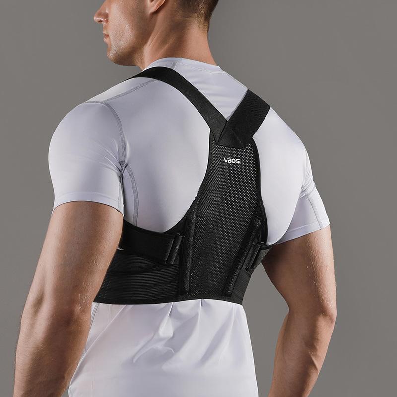 

Postureright Upper/Lower Back Support For Scoliosis - Medical Grade Posture Corrector With Chest Strap Full Body Support XXL