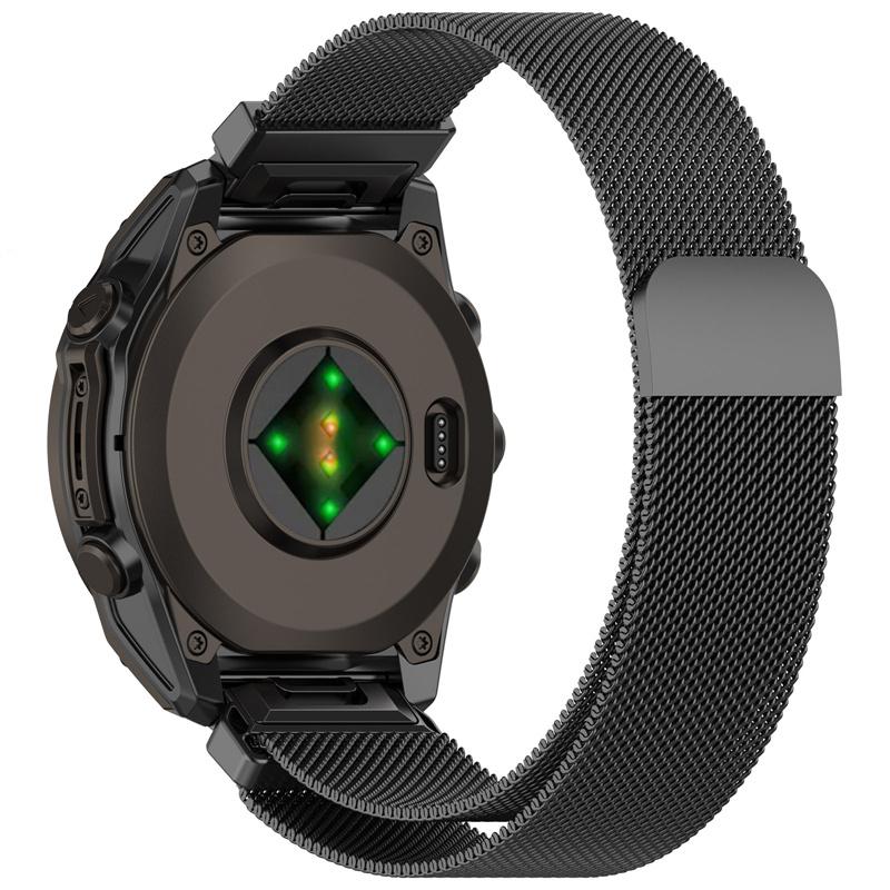 Correa de Acero Milanesa de 20 22 26 mm Para Garmin Fenix 7X 7 7S 6X 6 6S Pro 5 5X Plus 8 43 47 51 Tactix 7 Epix Pro Banda Quickfit