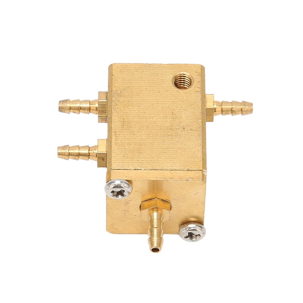 Metal Dental Water Valve Good Passability Quadrate 4 Connections Water Pressure Regulator Accessories