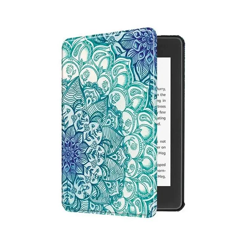 For Kindle Colorsoft Signature Edition 1st Generation Case 7 inch 2025 Leather Case Auto Sleep Cover Paperwhite 12th Gen Funda