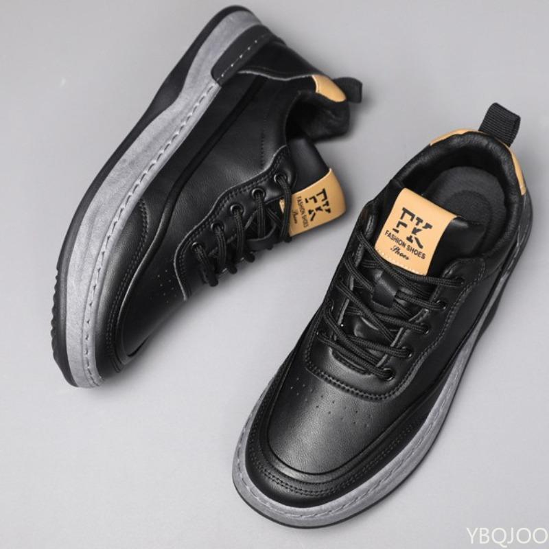 Men's casual shoes for spring autumn fashionable versatile breathable simple comfortable non slip flat sports board shoes