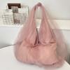 52 spring and summer new design mesh tote bag girl fashion versatile casual underarm shoulder bag
