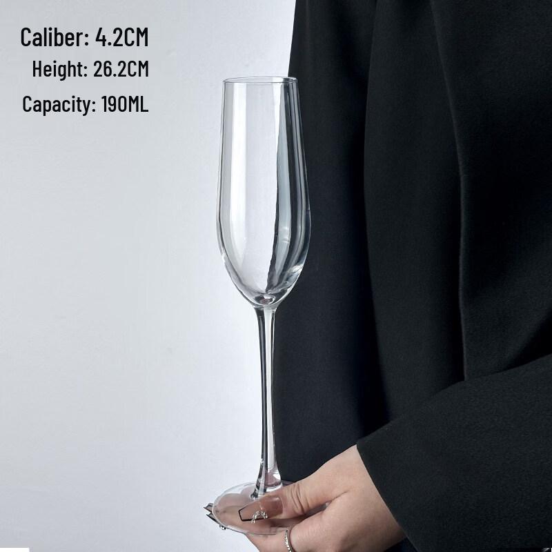 ZISIZ French Style High-Stem Champagne Glass