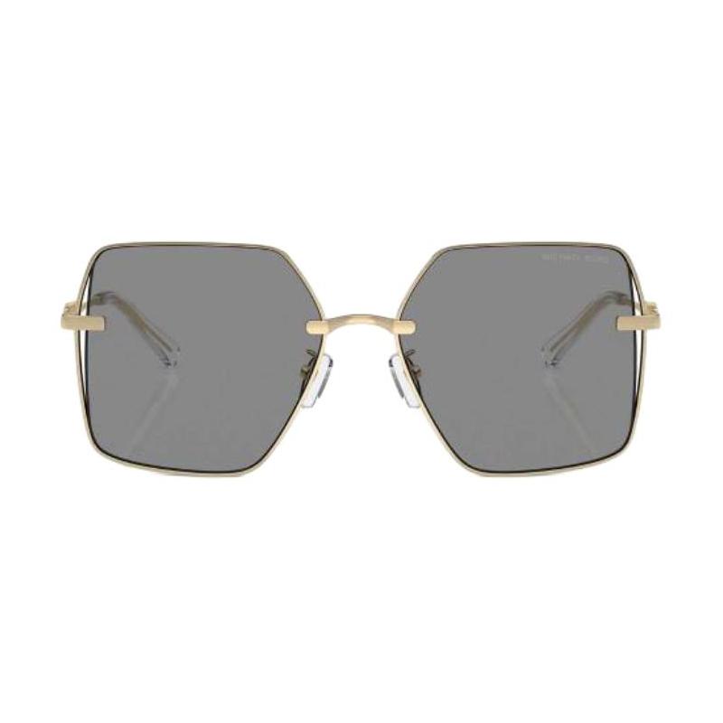 Michael Kors Temple Engraving Aviator Sunglasses Men's Gold