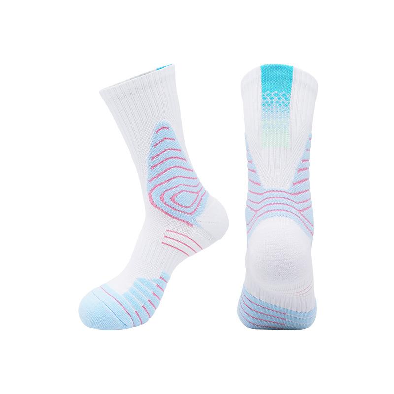Adult Basketball Socks Actual Training Socks Children Towel Bottom Sweat Absorbing Shock Non-Slip Sports Socks Men