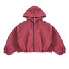 Girls' Spring/Autumn 2025 Fashionable Hooded Trench Coat - Korean Style Trendy Windbreaker for Big Kids