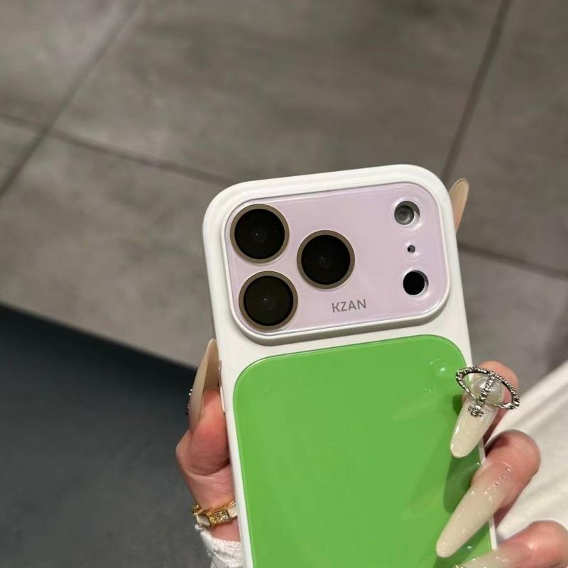 Summer Dopamine Contrasting Color Ice Anti-drop for iPhone17promax Apple 16 Mobile Phone Case 15 New 14