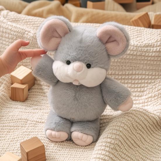 Stuffed Animal Plush Toy, Soft Running Calf Fox Cat Dog Doll for Kids, Cuddle Hugging Plushie for Boys Girls, Portable Travel Companion Gift