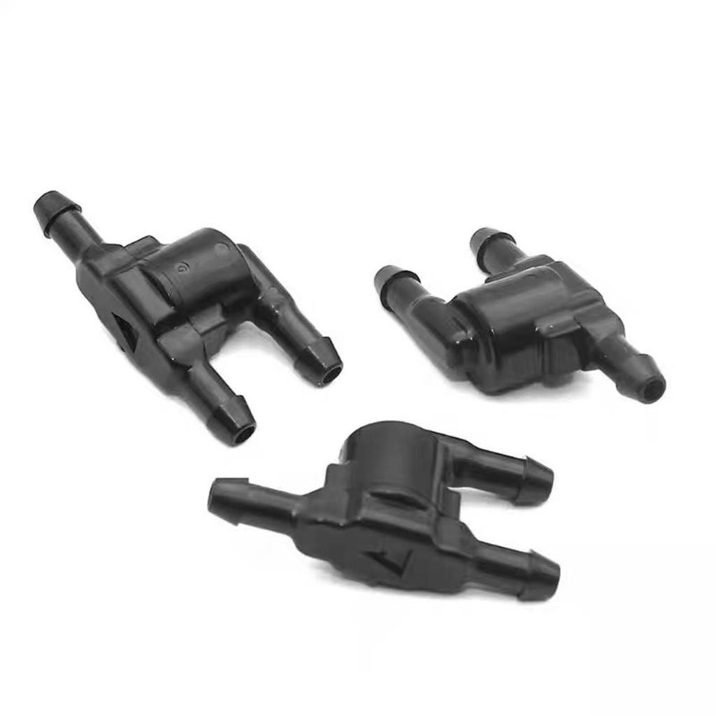 Automotive Washer Fluid Hose Adapter Triple Outlet Design 8532128020 Windshield Wiper Washer Check Valves