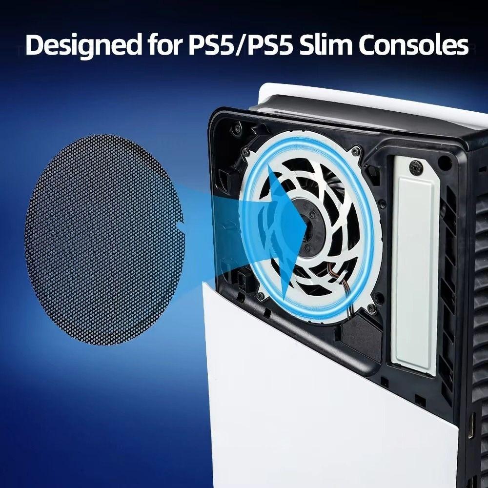 2/4Pcs Mesh Design Dust Filter Net Breathable For PS5 Gaming Accessories For Playstation 5