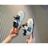 Cartoon Kids Casual Sports Sneakers Soft Sole White Shoes For Boys And Girls