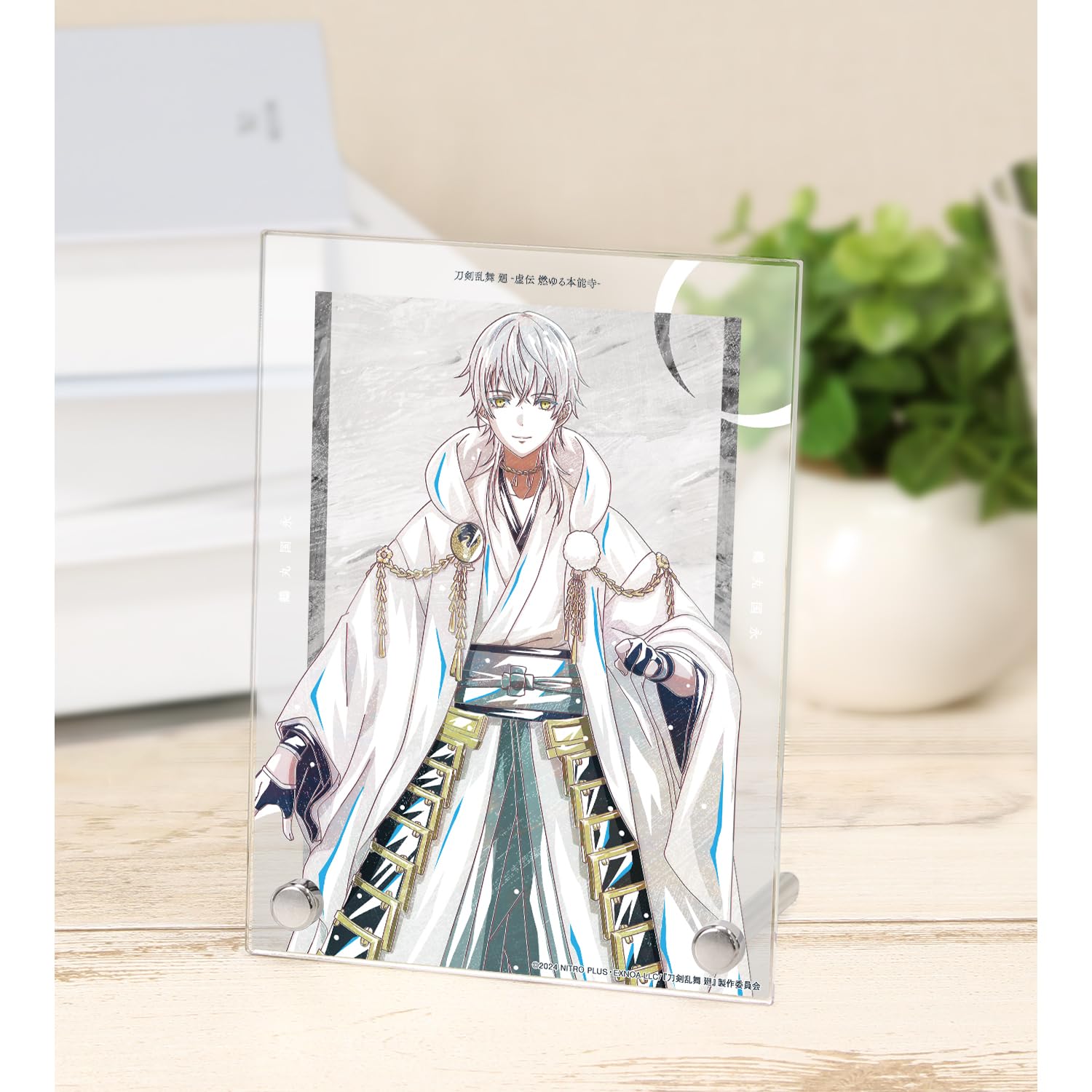 

Anime Ranbu Kai Kyoden Burning Tsurumaru Kuninaga Touken Ranbu Kai Kyoden Burning Honnoji Ani Art 2nd Edition A6 Acrylic Panel Touken Honnoji