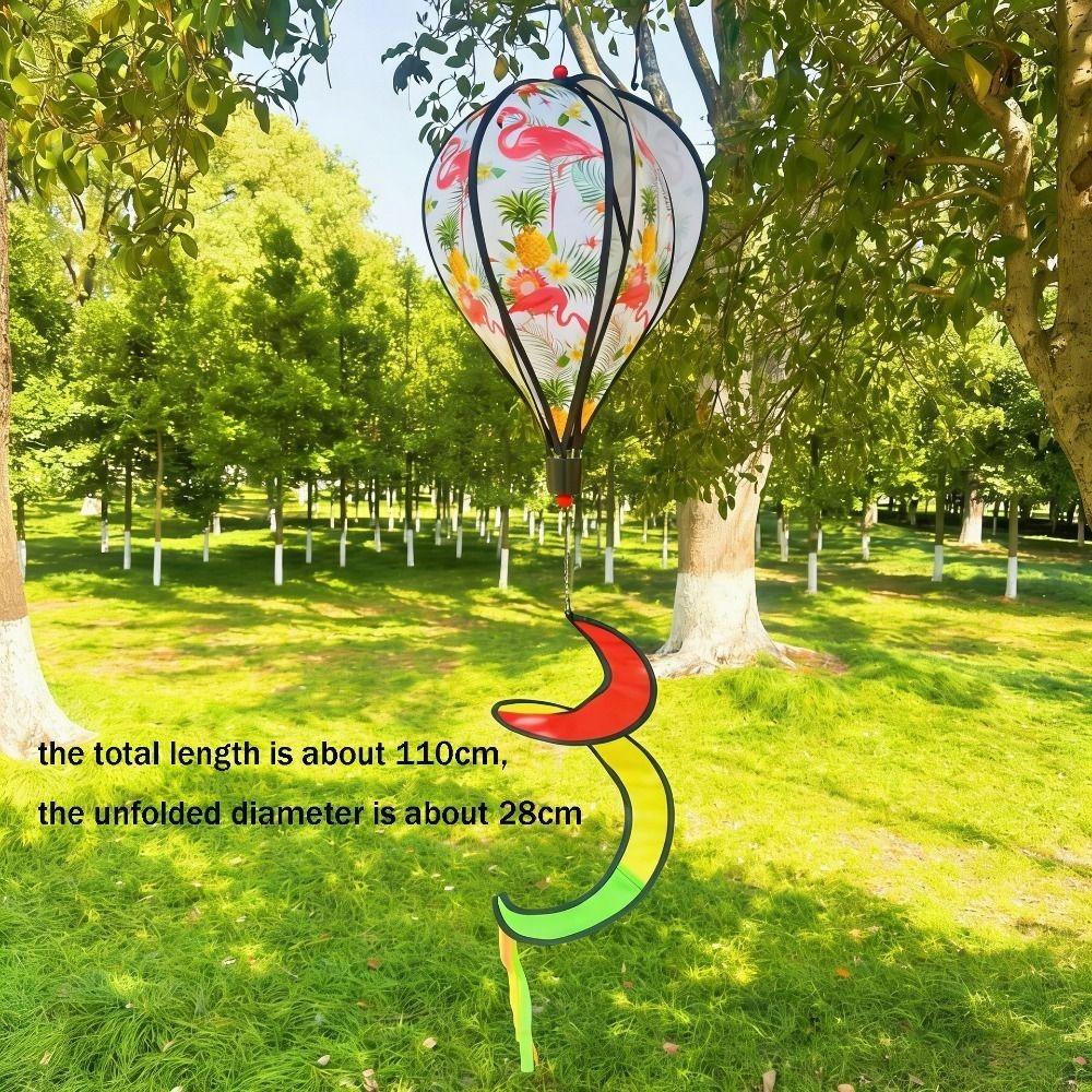 PVC Hot Air Balloon Wind Spinner Multistyles Outdoor Windmill New Festival Celebration Balloon