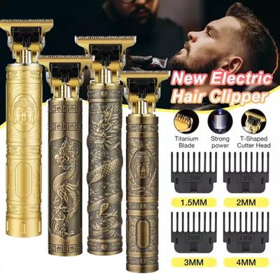 Electric Barber Vintage T9 Hair Clipper Men's Electric Shaver Chargeable Hair Trimmer Machine Clippers New Hot Sale Cutting Care