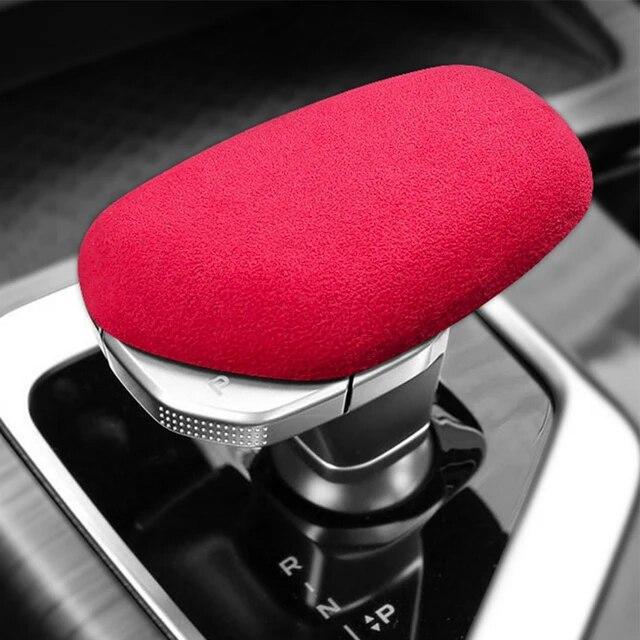 For Geely Tugella Xingyue FY11    Central Control Gear Lever Suede Protective Cover Sticker Accessories