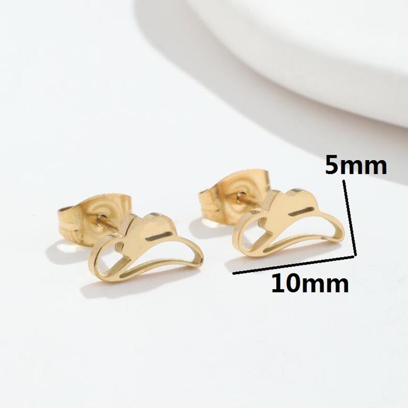 Korean Style Winter Gift Set: Women's Cartoon Boots, Geometric Earrings, and Fashion Hat