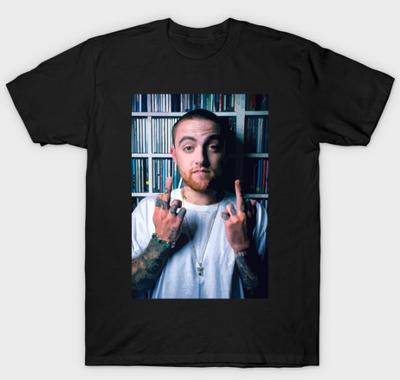 Mac Miller Short Sleeve  Mens Unisex S-3XL Black Fan Art Unisex T-Shirt