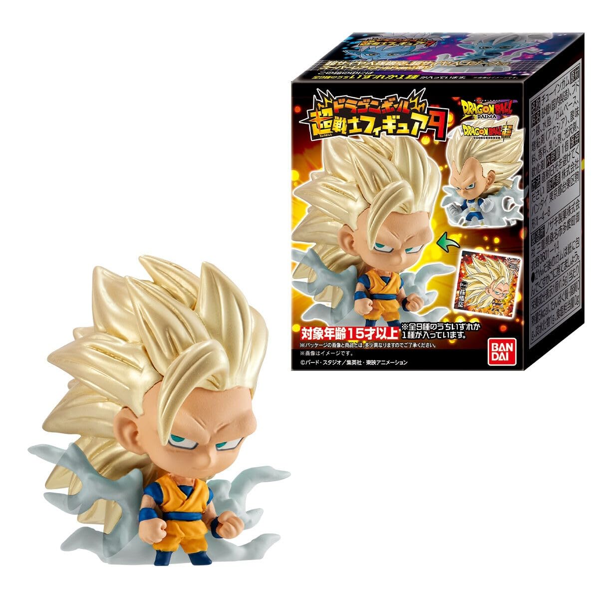 

Фигурка Воина Dragon Ball Super 9 12-штучная коробка (Конфеты-игрушки)