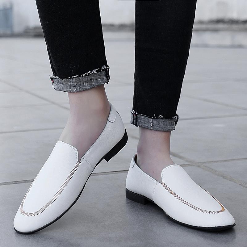 Comfortable Slip-On Casual Shoes High Quality New Men's Loafers Lightweight Flats Driving Shoes for Men Non-Slip Walking Shoes