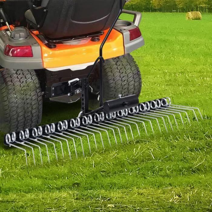 VidaXL Scarificateur pour tondeuse autoportée 109 cm 154454
