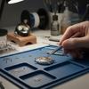 Hochleistungs-Edelstahl-Uhrenreparaturpinzette mit rutschfestem Griff für Schmuckherstellung, Elektronik-Wartungswerkzeug